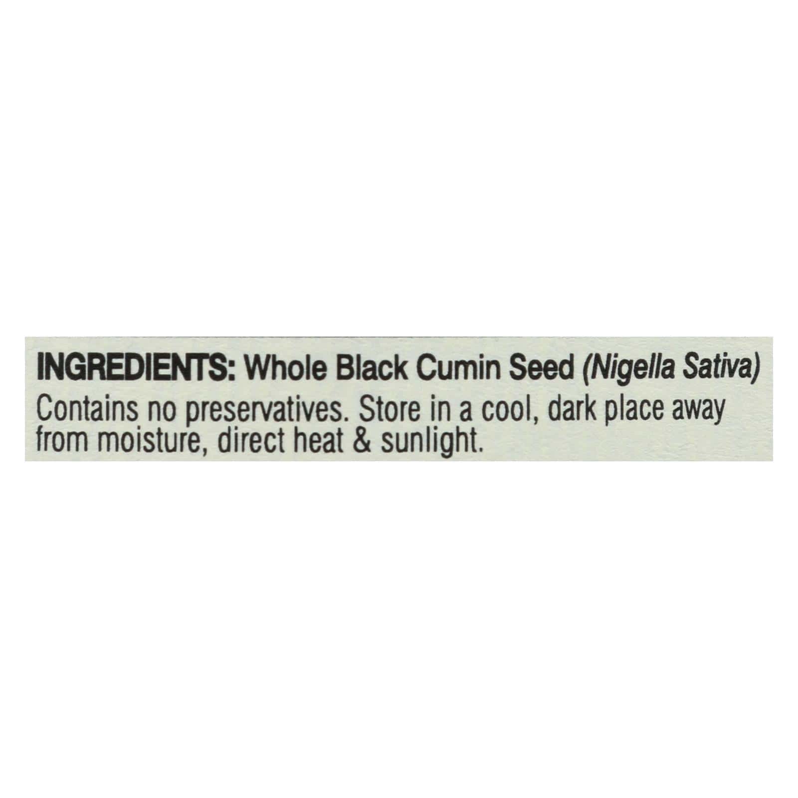 Amazing Herbs - Black Seed Whole Seed - 16 oz