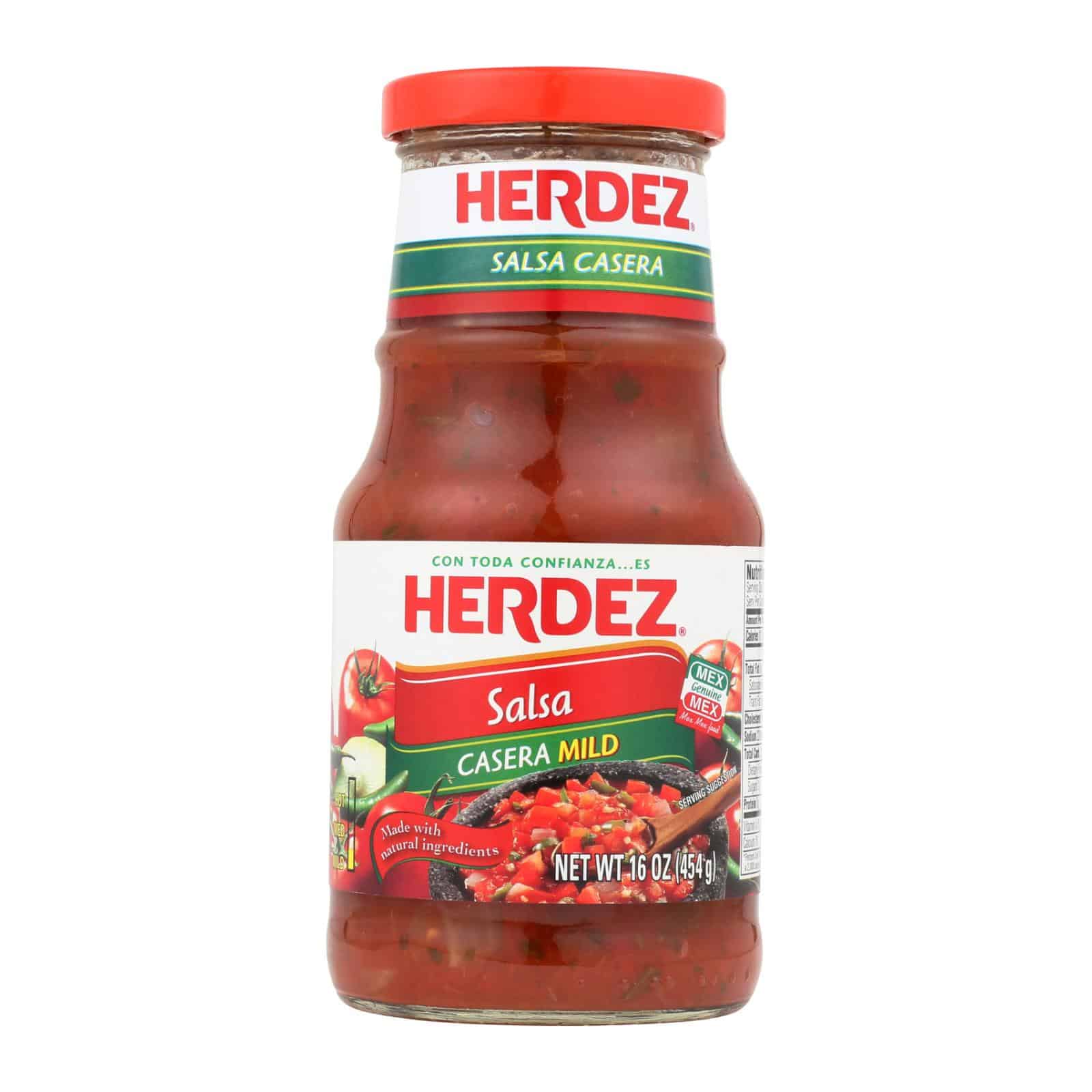 Herdez Salsa - Casera Medium - Case of 12 - 16 oz. - Image 2