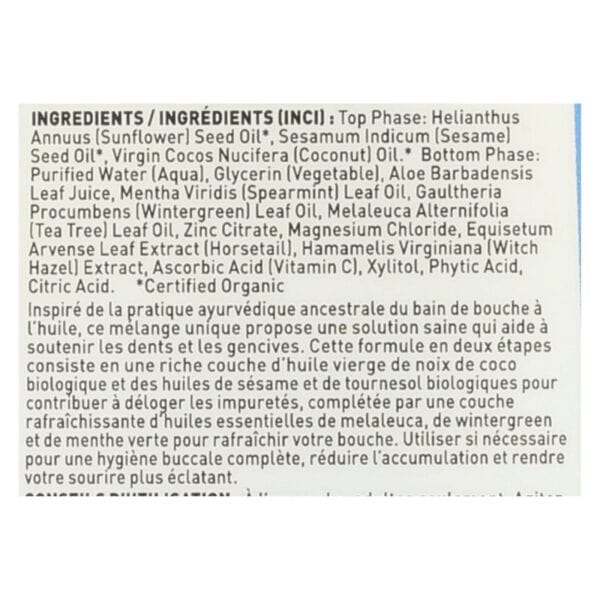 Desert Essence - Pulling Rinse with Coconut Sesame and Sunflower Oils - 8 fl oz - Image 2