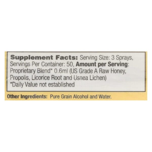 Honey Gardens Apiaries Propolis Spray - 1 oz - Image 3