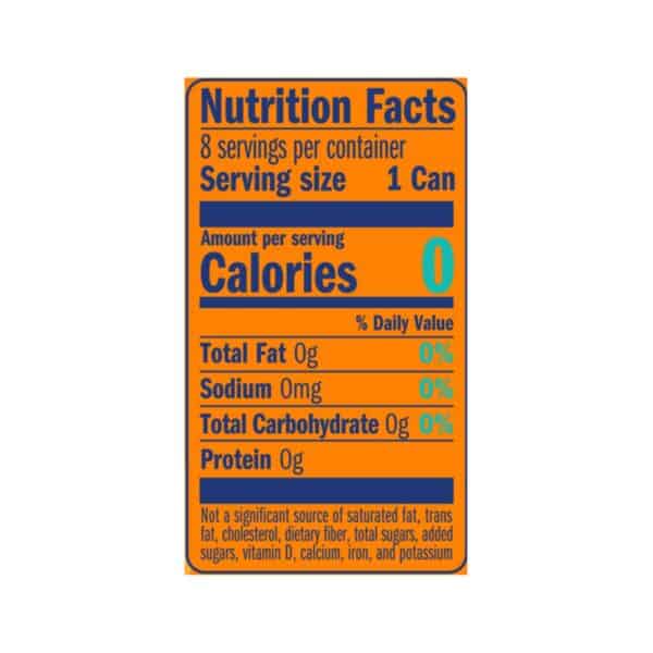 LaCroix - Sparkling Water - Orange - Case of 3 - 8/12 fl oz. - Image 3