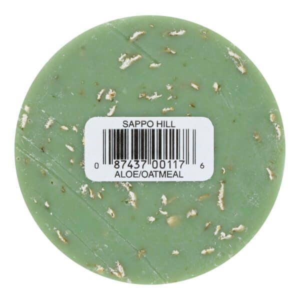 Sappo Hill Soapworks Bar Soap - Glycerine Creme - Aloe Oatmeal - 3.5 oz - Case of 12 - Image 2