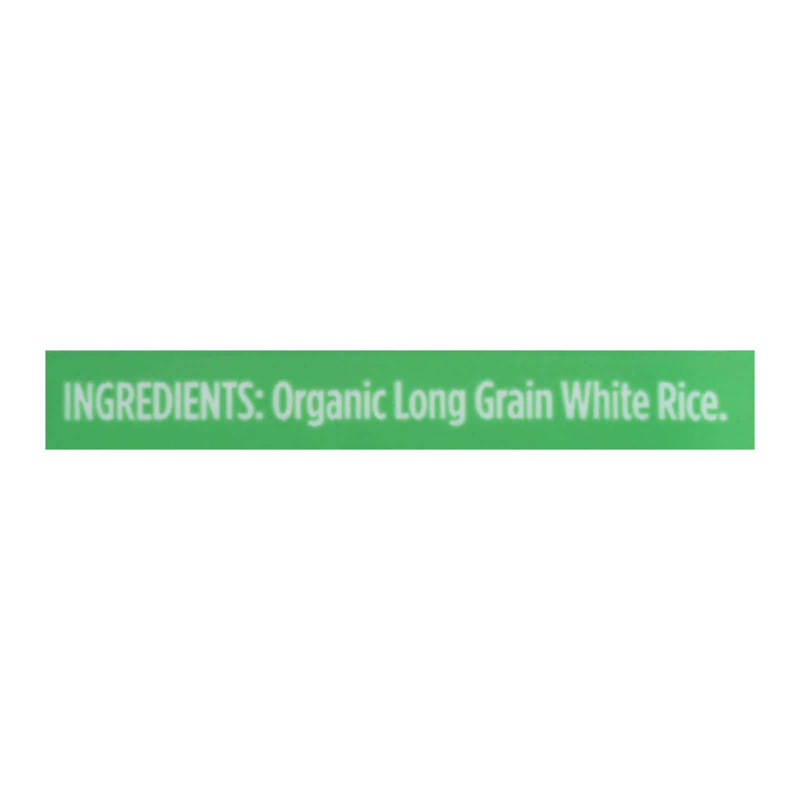 Lundberg Family Farms Organic White Organic Long Grain Rice - Case of 6 - 2 lb. - Image 2