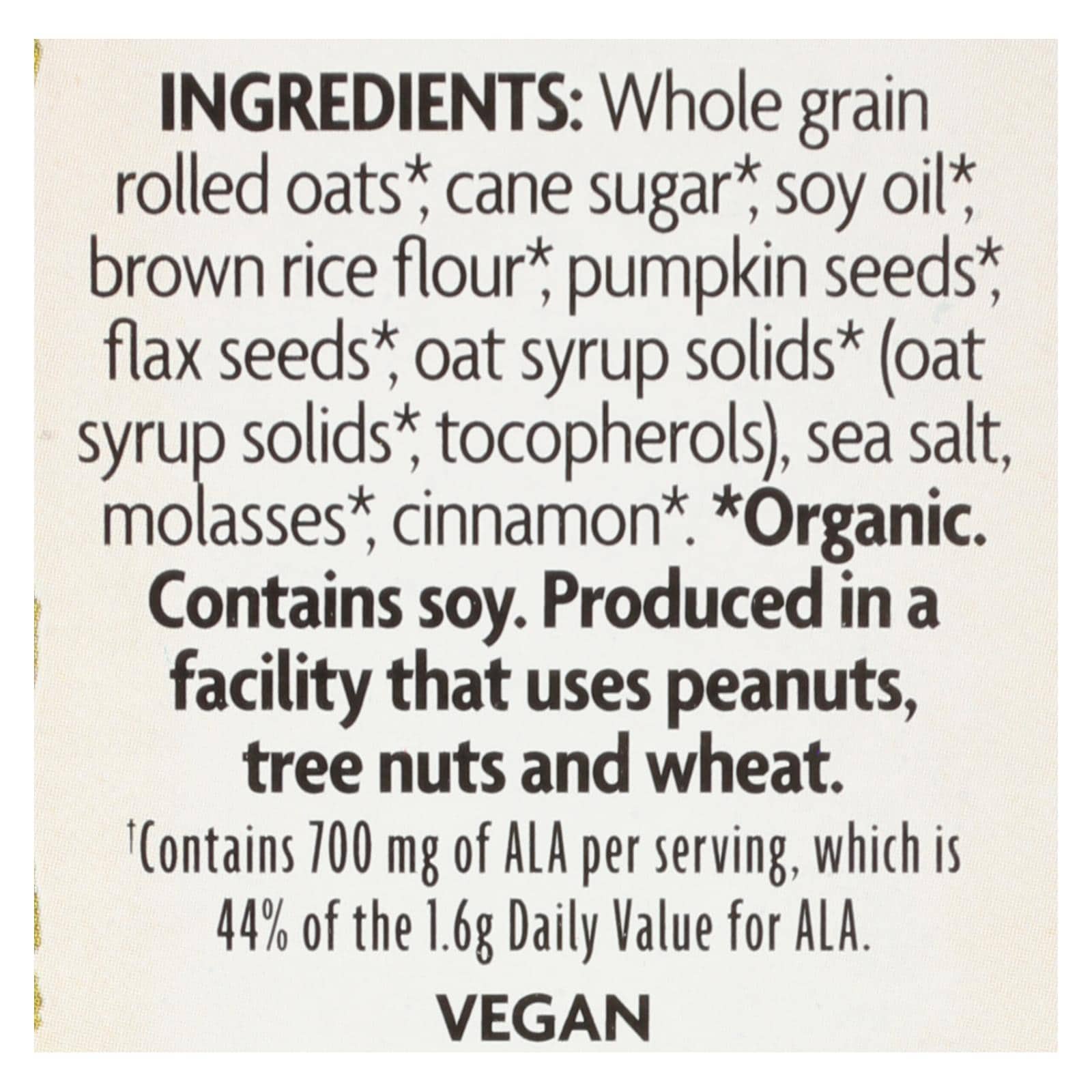 Nature's Path Organic Flax Plus Granola - Pumpkin - Case of 12 - 11.5 oz.