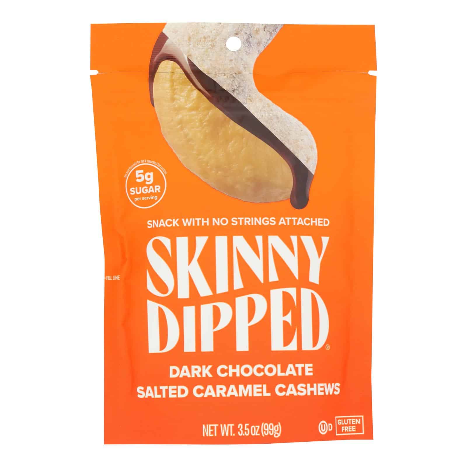 Skinnydipped - Dip Cashew Salted Caraml - Case of 10-3.5 OZ - Image 3