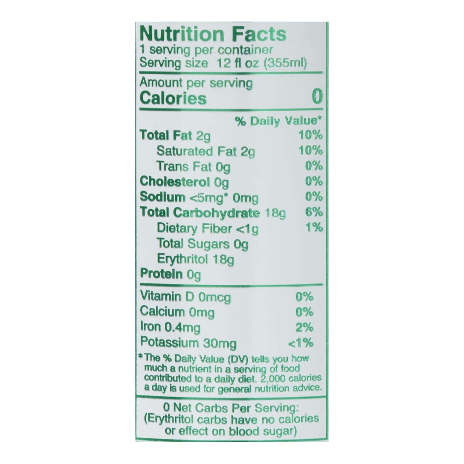 Reed's - Ginger Beer 652 0 Sugar - Case of 6 - 4/12 FZ - Image 2