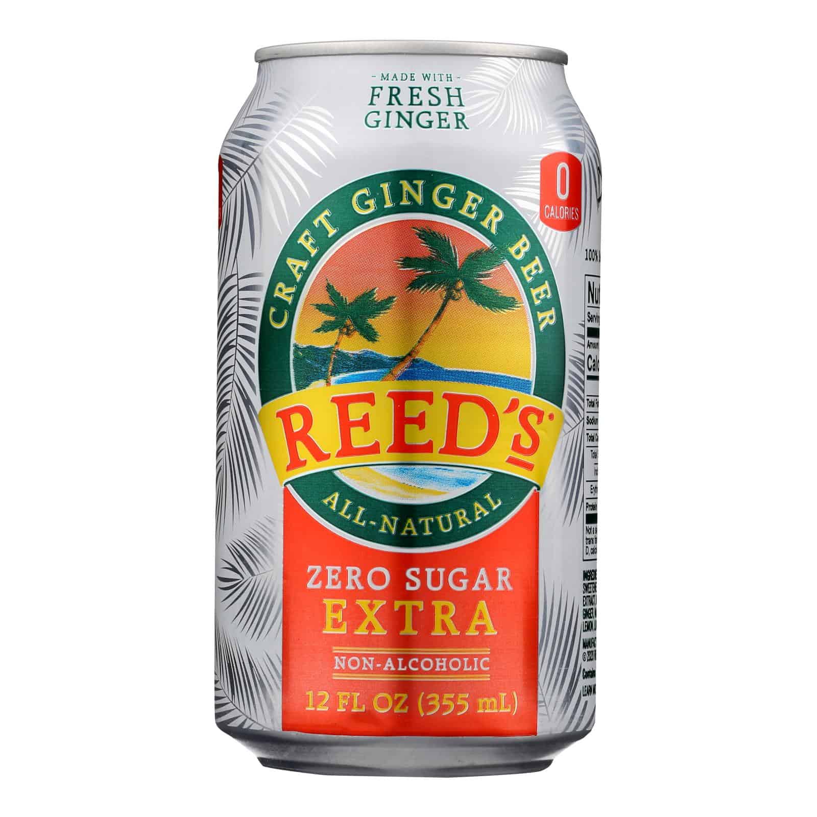 Reed's - Ginger Beer 652 0 Sugar - Case of 6 - 4/12 FZ