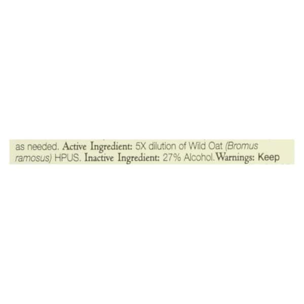 Bach Flower Remedies Essence Wild Oat - 0.7 fl oz - Image 2