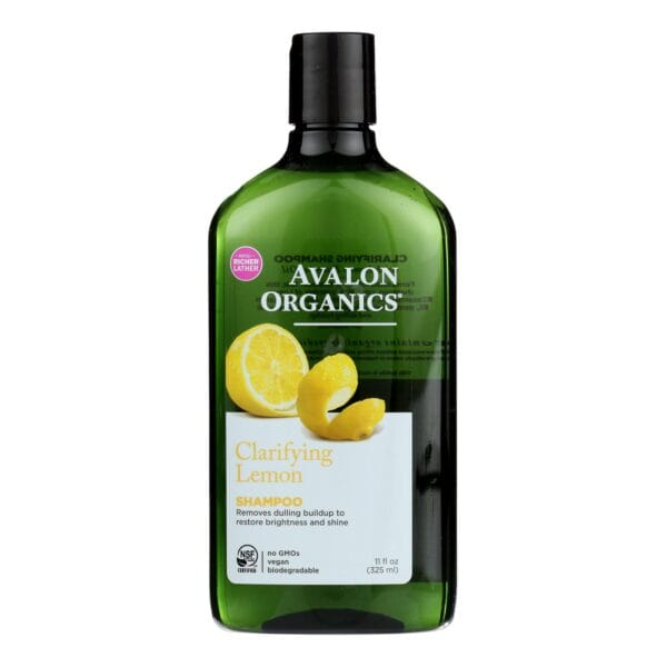 Avalon Organics Clarifying Shampoo Lemon with Shea Butter - 11 fl oz - Image 2