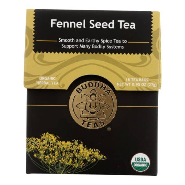 Buddha Teas - Organic Tea - Fennel Seed - Case of 6 - 18 Count - Image 2