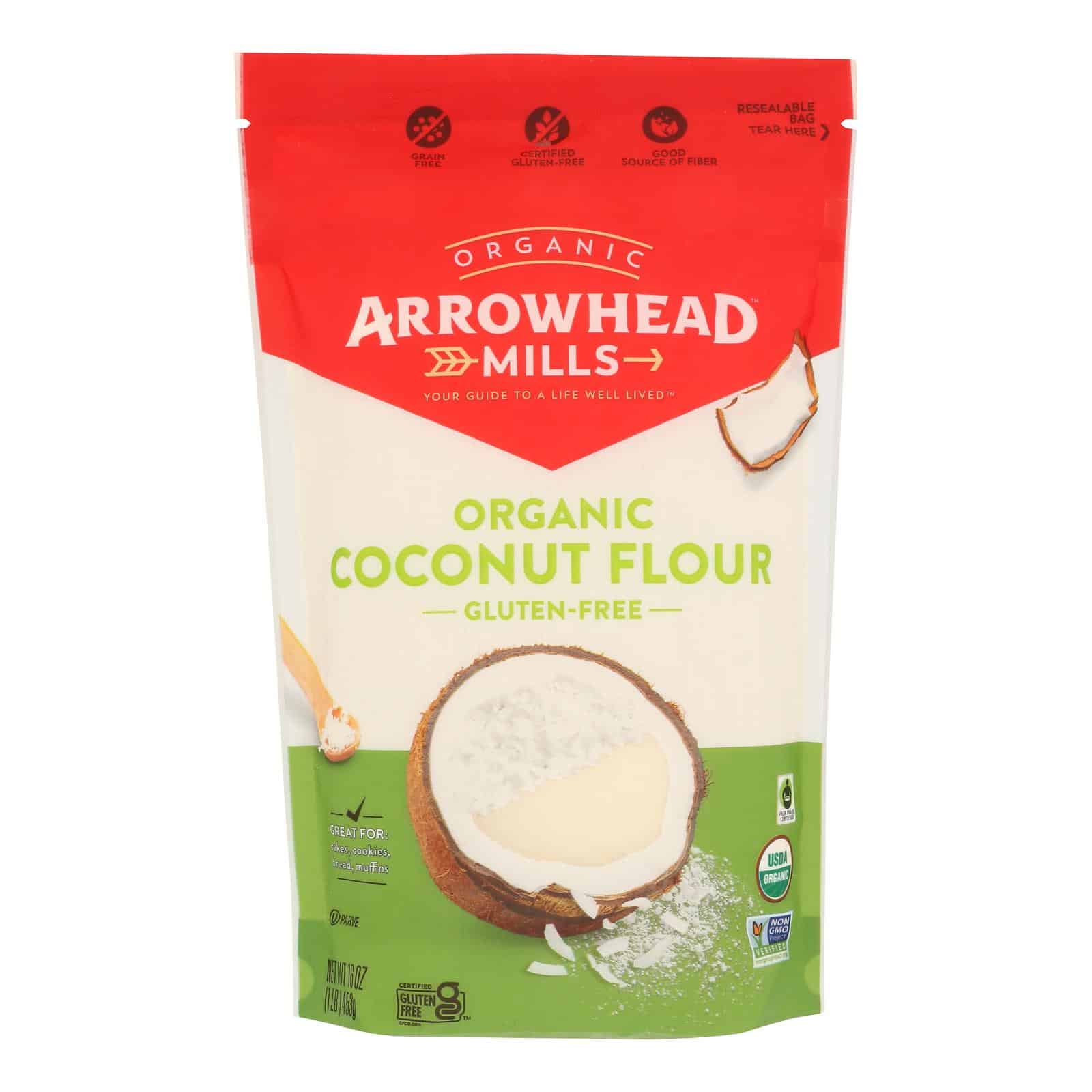 Arrowhead Mills - Organic Coconut Flour - Case of 6 - 16 oz. - Image 3