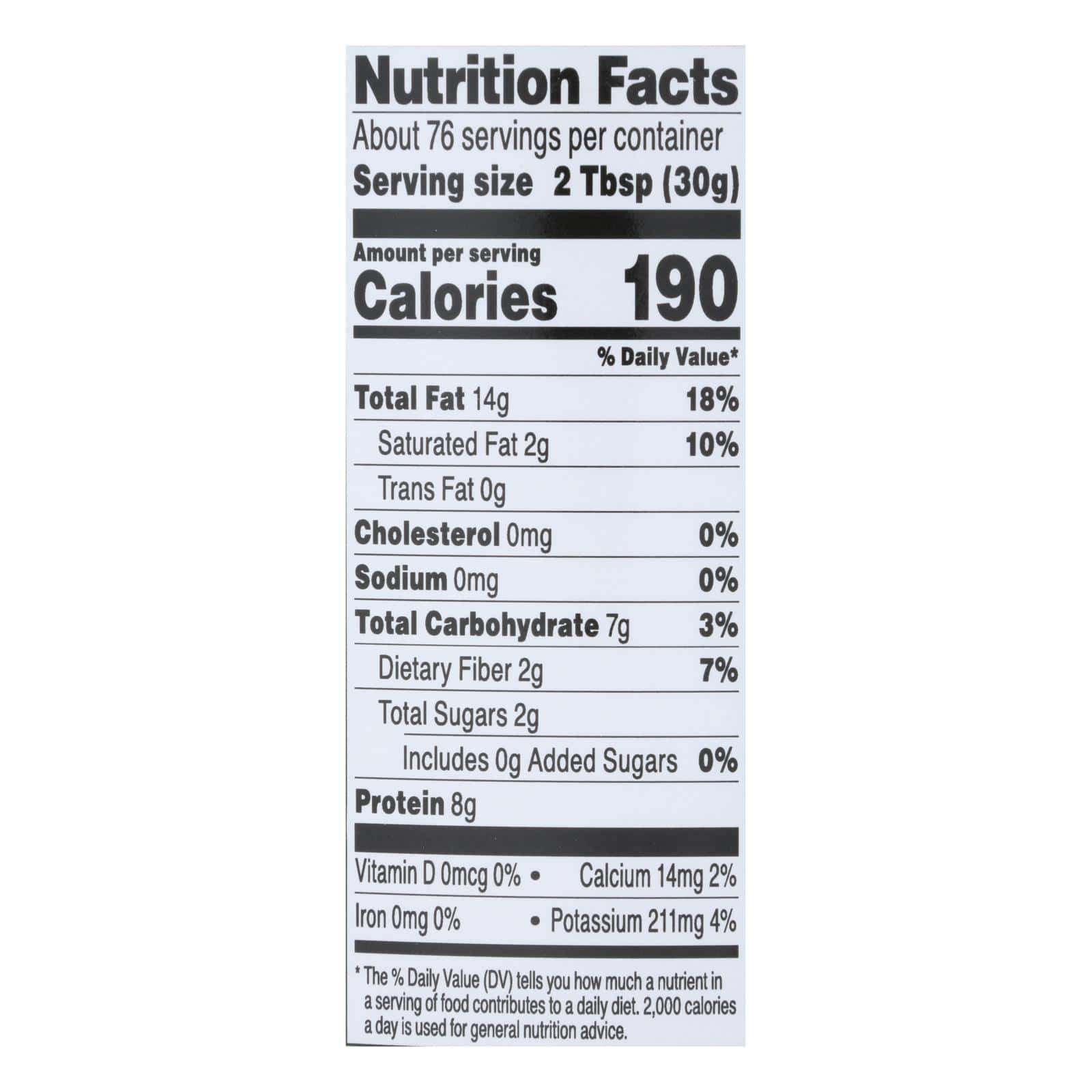 Once Again - Peanut Butter Creamy No Salt - 1 Each 1-5 LB - Image 3