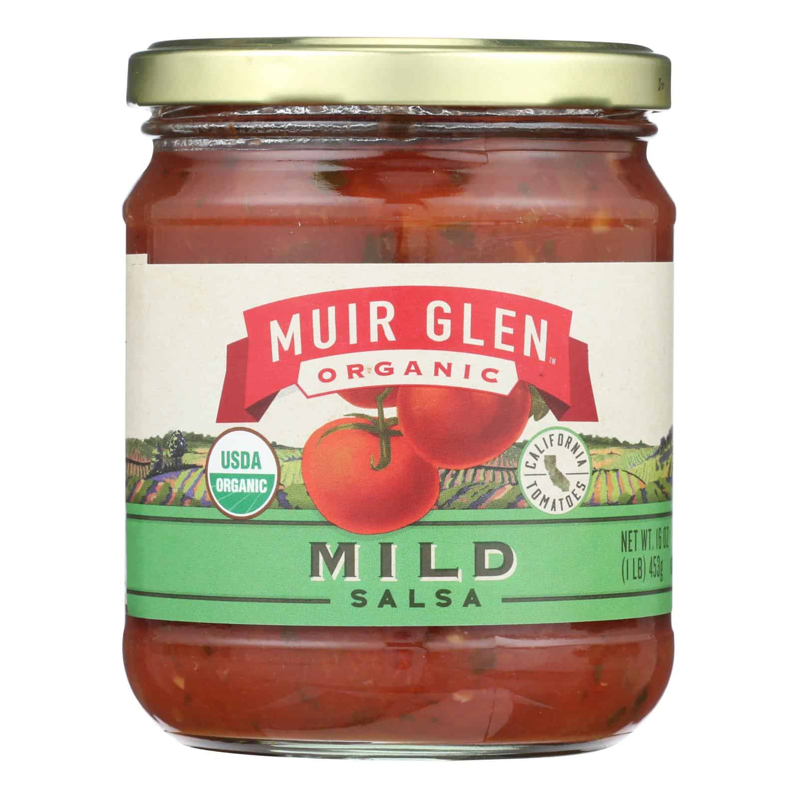 Muir Glen Muir Glen Mild Salsa - Tomato - Case of 12 - 16 oz. - Image 2