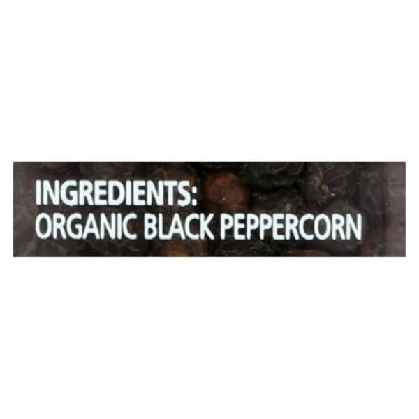 Simply Organic Daily Grind Black Peppercorns - Organic - Grinder - 3 oz - Image 2