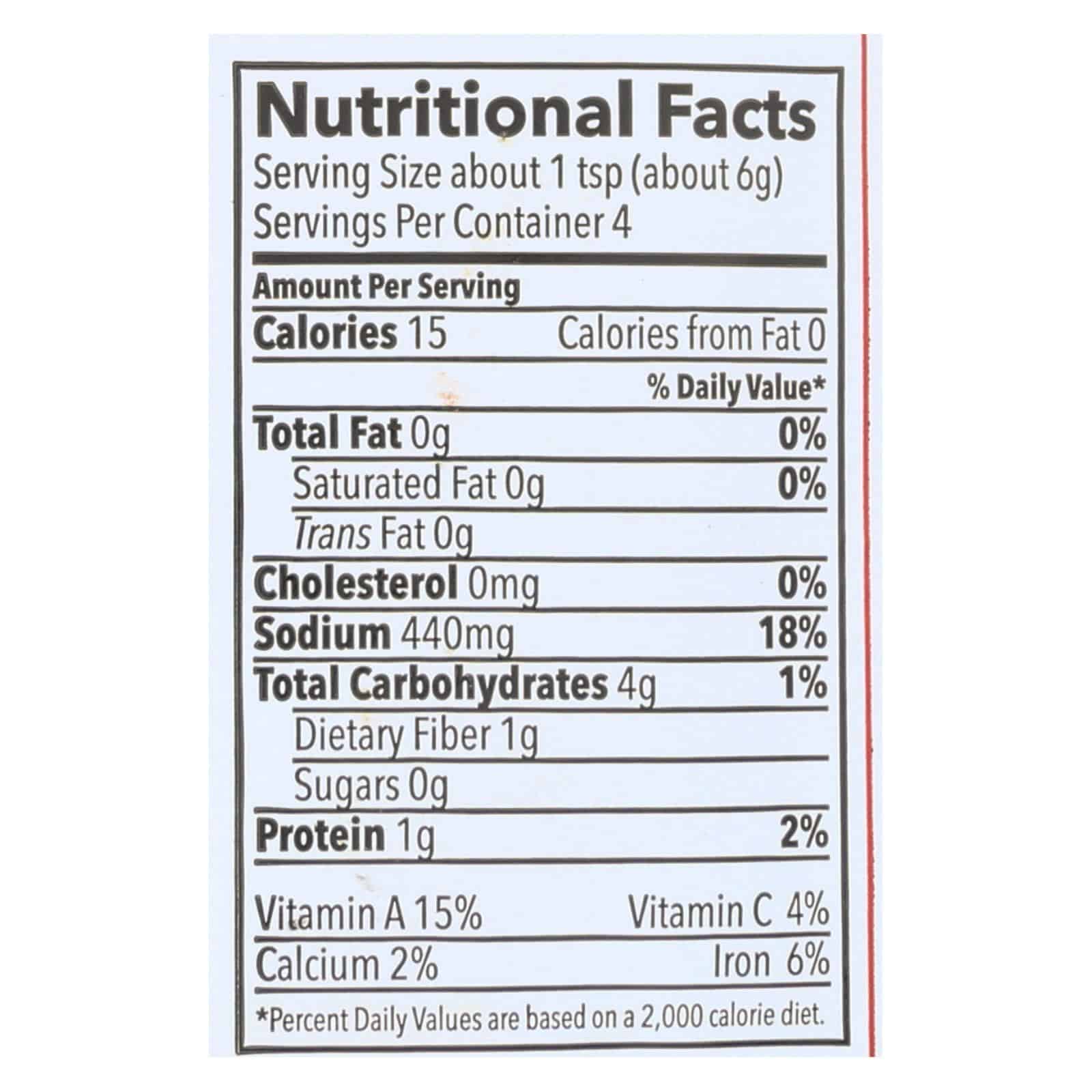 Riega Foods Seasoning - Organic - Veggie Fajitas - No. 12 - .9 oz - case of 8 - Image 2