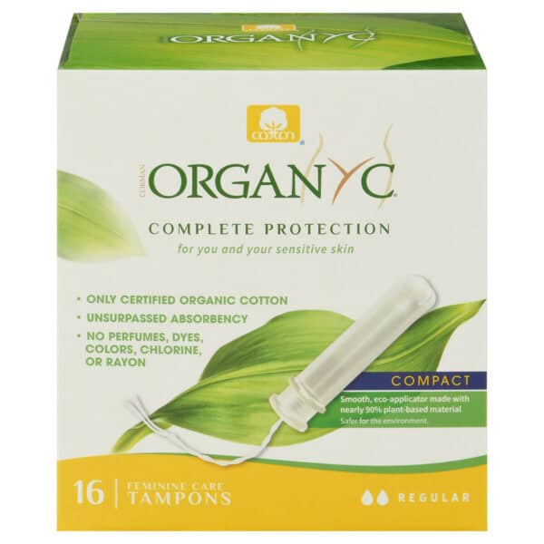 Organyc - Tampons Reg Cotton Appl - 1 Each - 16 CT