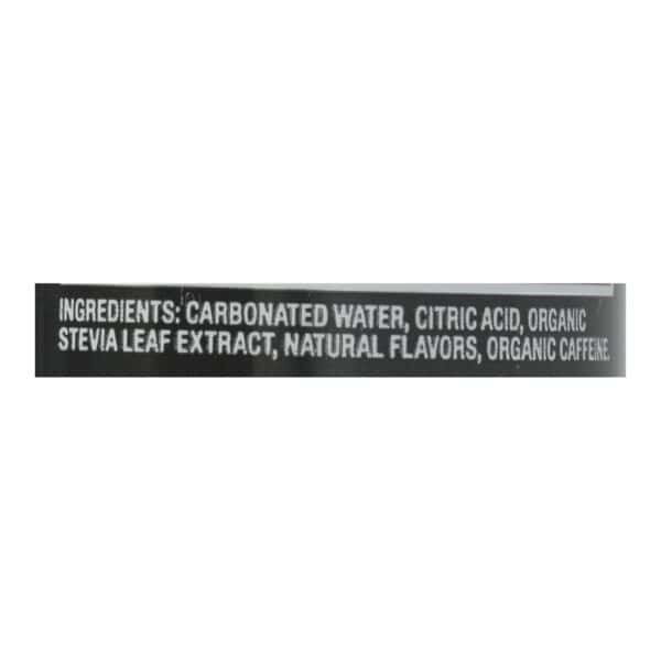 Zevia Zero Calorie Energy Drink - Grapefruit - Case of 12 - 12 fl oz - Image 2