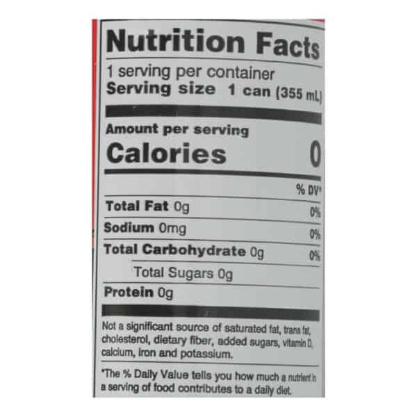 Zevia Zero Calorie Energy Drink - Grapefruit - Case of 12 - 12 fl oz - Image 3