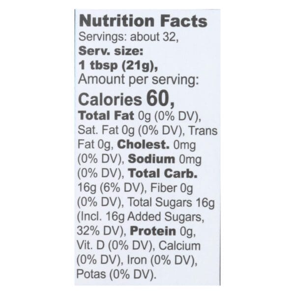 Wholesome Sweeteners Blue Agave - Organic - 23.5 oz - case of 6 - Image 2