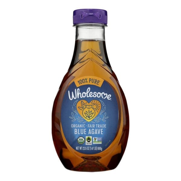 Wholesome Sweeteners Blue Agave - Organic - 23.5 oz - case of 6 - Image 3