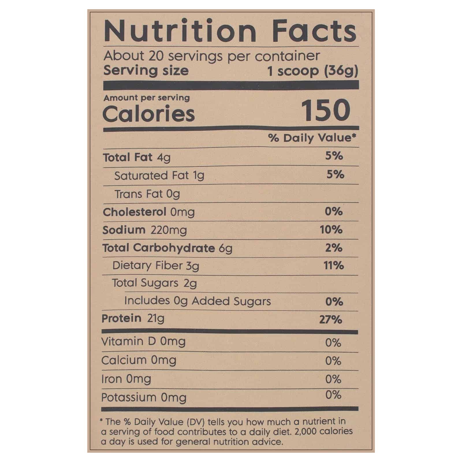 Truvani - Protein Powder Peanut Butter Chocolate - 1 Each-25.75 OZ - Image 3