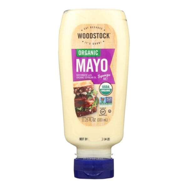 Woodstock Organic Mayo - Case of 12 - 11.25 OZ - Image 3
