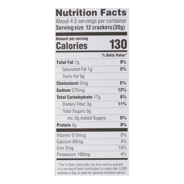 Mary's Gone Crackers - Cracker Rosemary - Case of 6 - 5.00 OZ