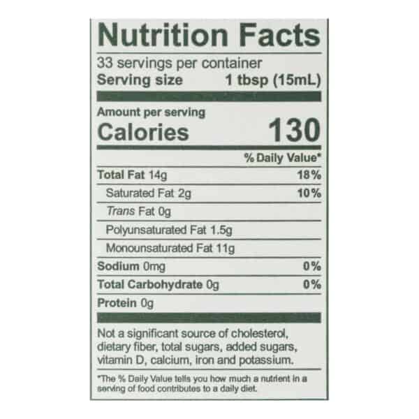 California Olive Ranch Extra Virgin Olive Oil - Arbosana - Case of 6 - 16.9 fl oz - Image 2