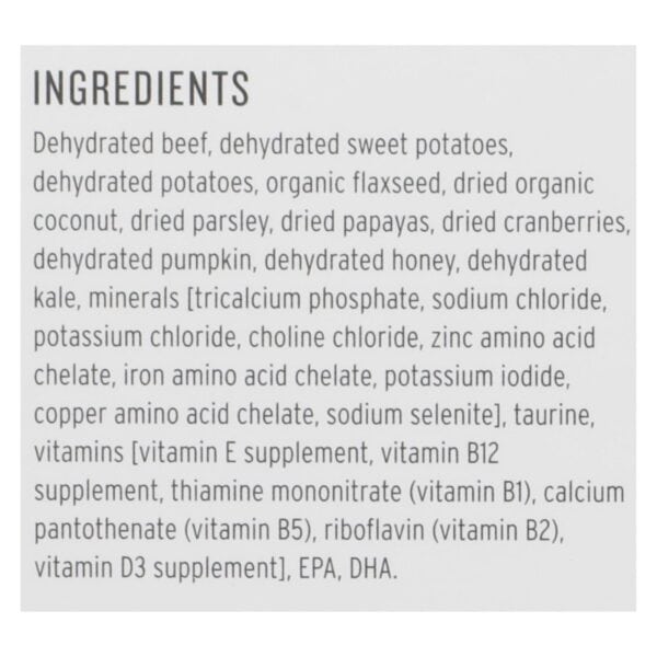 The Honest Kitchen - Dog Food - Grain-Free Beef Recipe - Case of 6 - 2 lb. - Image 3