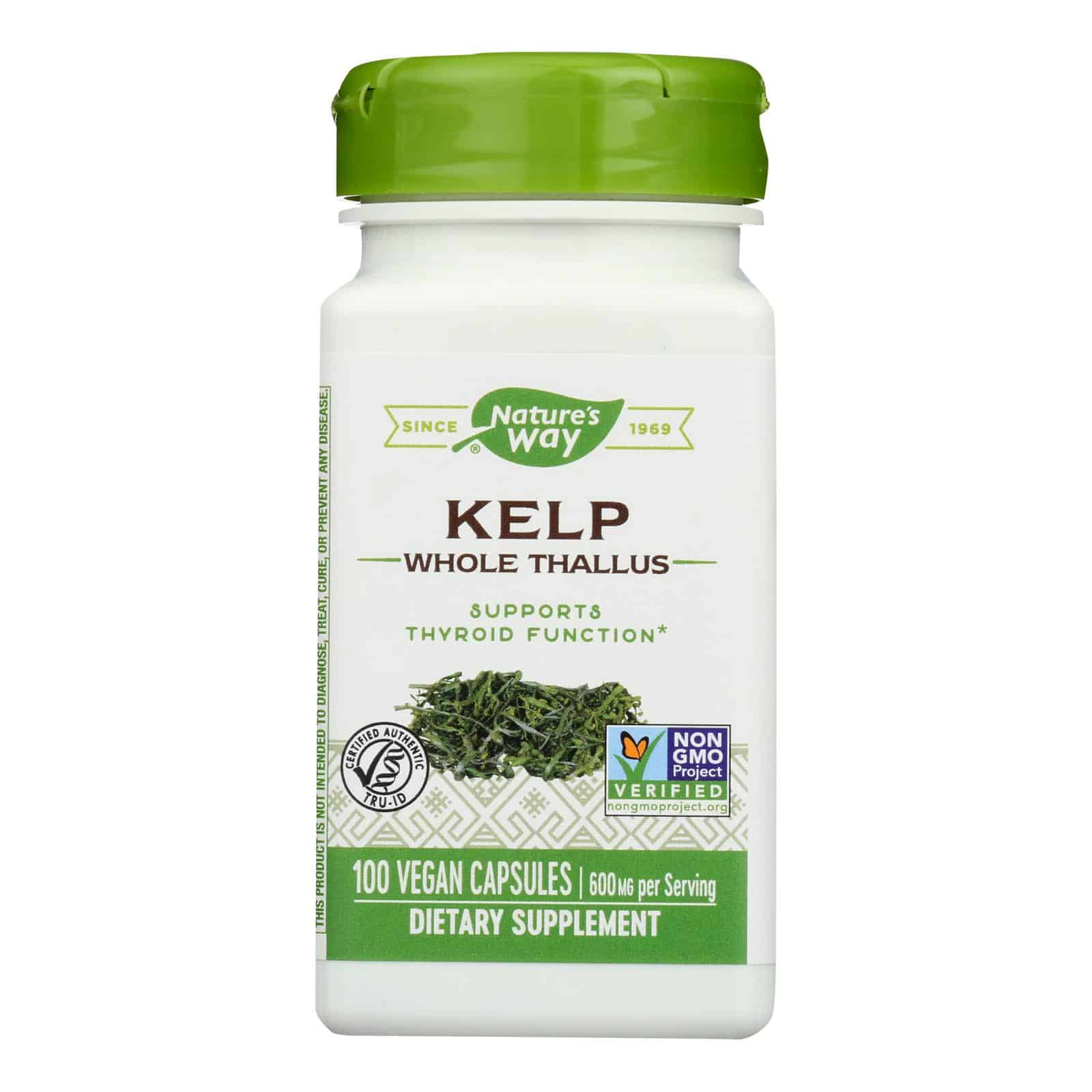Nature's Way - Kelp - 100 Capsules