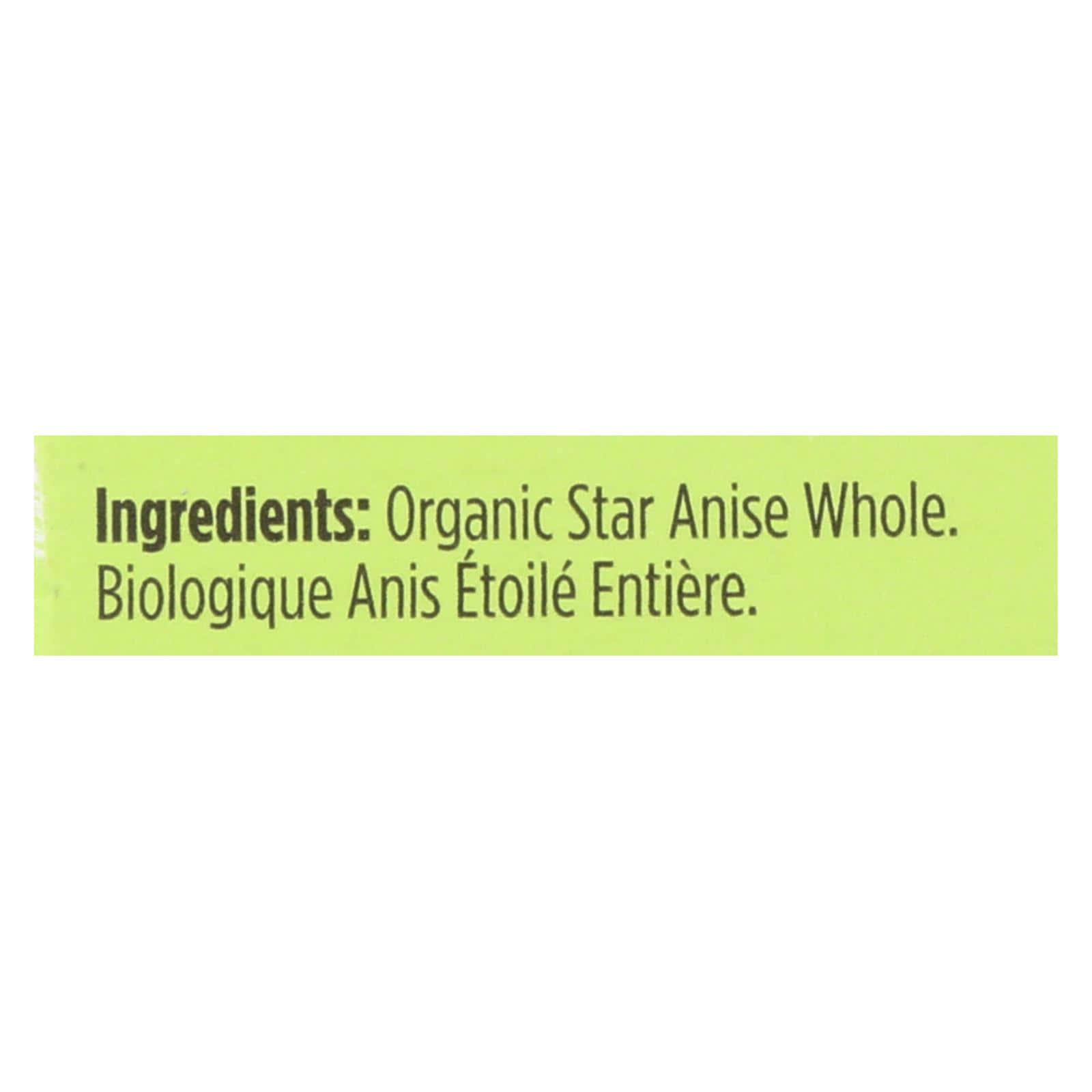 Spicely Organics - Organic Star Anise - Whole - Case of 6 - 0.1 oz. - Image 2