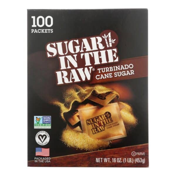 Sugar in The Raw Sugar in The Raw - Packets - Case of 8 - 100 PK - Image 2