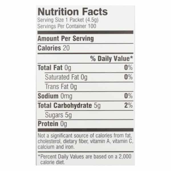 Sugar in The Raw Sugar in The Raw - Packets - Case of 8 - 100 PK