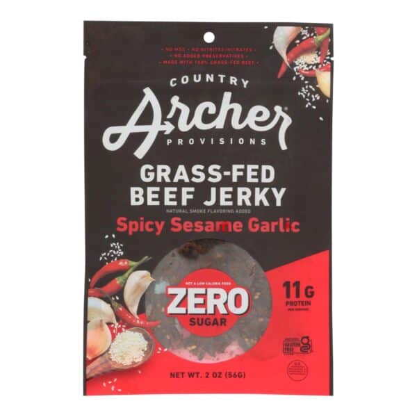 Country Archer - Bf Jrky Spicy Ses Gar Zero - Case of 12-2 OZ - Image 2