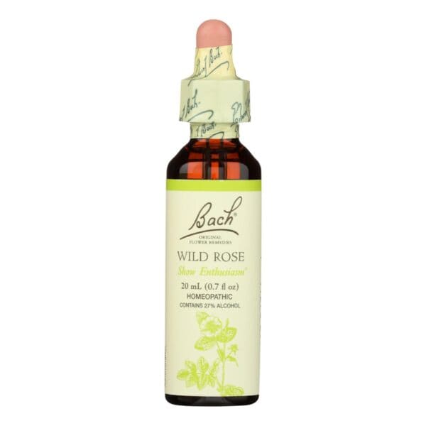 Bach Flower Remedies Essence Wild Rose - 0.7 fl oz - Image 2