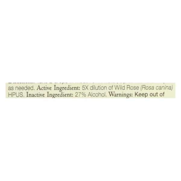 Bach Flower Remedies Essence Wild Rose - 0.7 fl oz