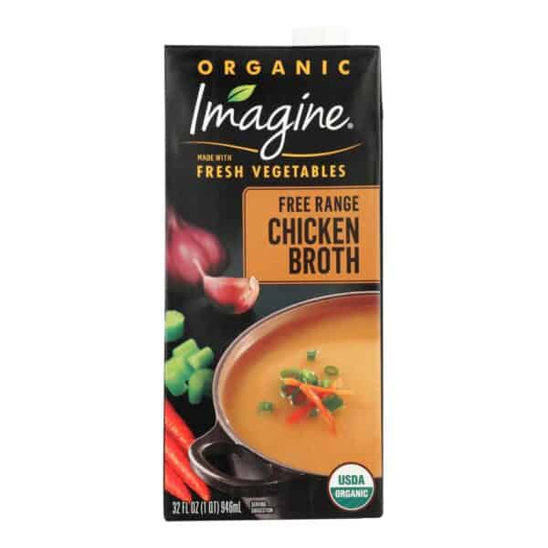 Imagine Foods - Broth Fr Rang Chicken - Case of 6-32 FZ - Image 3