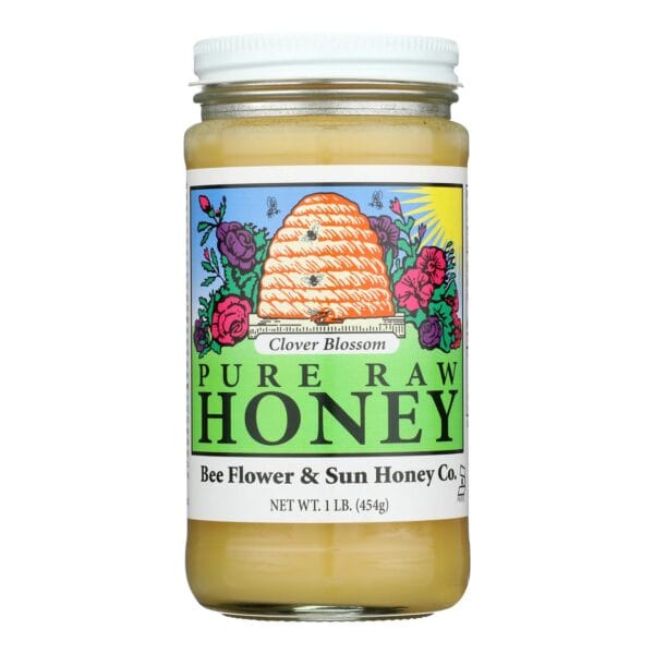Bee Flower and Sun Honey - Clover Blossom - Case of 12 lbs - Image 2