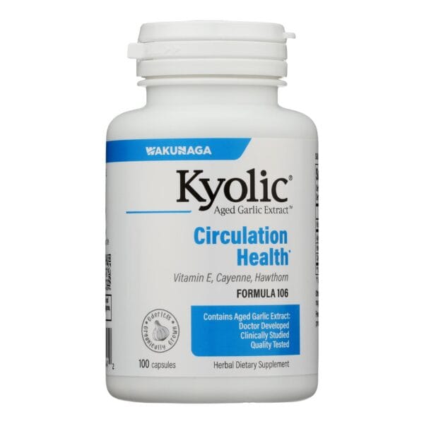 Kyolic - Aged Garlic Extract Healthy Heart Formula 106 - 100 Capsules - Image 2