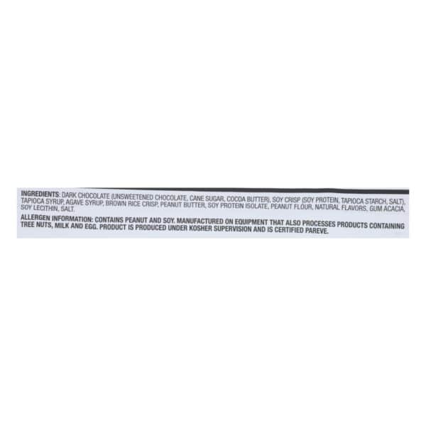 NuGo Nutrition Bar - Dark - Peanut Butter Cup - 1.76 oz - Case of 12 - Image 3