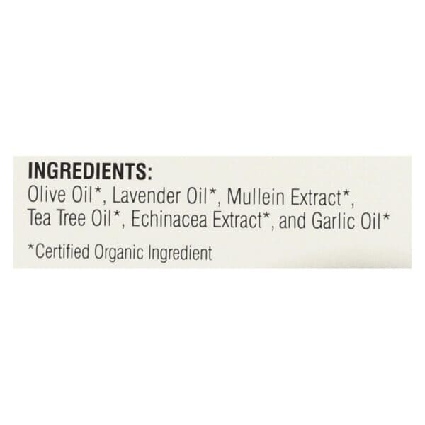 Wally's Natural Products Ear Oil - Organic - 1 fl oz - Image 2