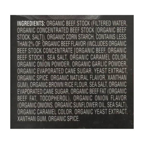 Imagine Foods Organic Gravy - Savory Beef - Case of 12 - 13.5 fl oz - Image 3