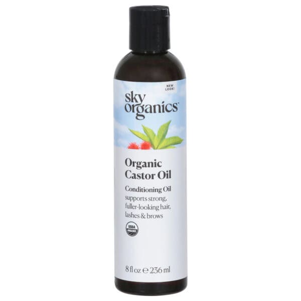 Sky Organics - Oil Og1 Castor - EA of 1-8 OZ