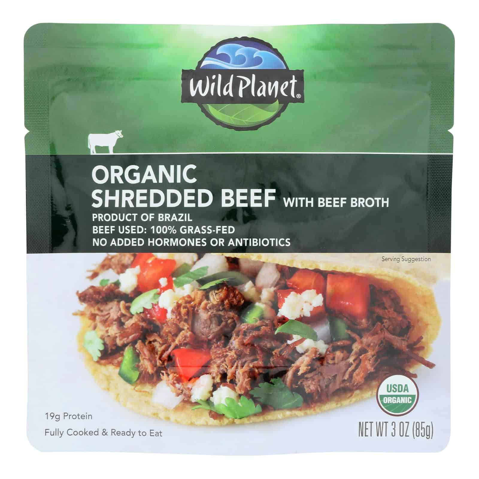 Wild Planet - Shredded Beef - Case of 24-3 OZ - Image 3