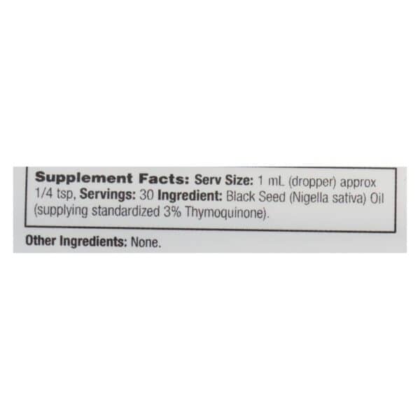 Heritage Store - Black Seed Oil - 1 Each - 1 FZ - Image 3