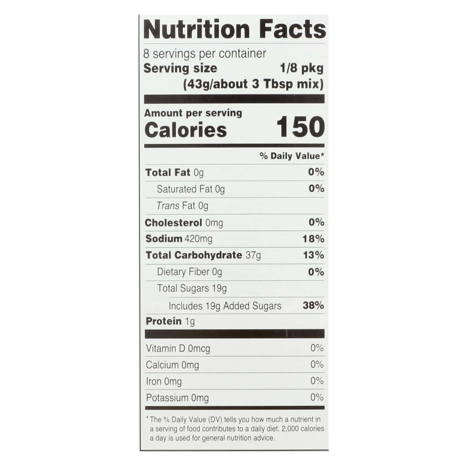 Namaste Foods Yellow Organic Cake Mix - Case of 6 - 12 OZ - Image 2