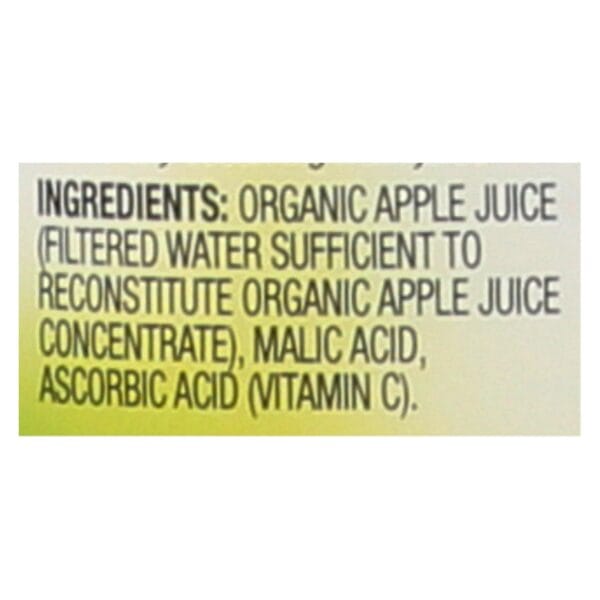 Apple and Eve Organic Juice Apple - Case of 8 - 48 fl oz. - Image 2