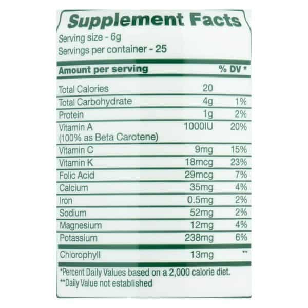 Green Foods Dr Hagiwara Green Magma Barley Grass Juice Powder - 5.3 oz - Image 3