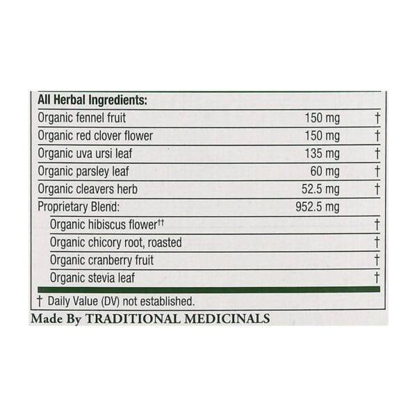 Traditional Medicinals Organic Weightless Cranberry Herbal Tea - 16 Tea Bags - Case of 6