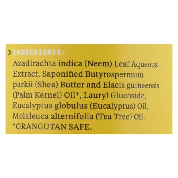 Alaffia - African Black Soap - Eucalyptus Tea Tree - 32 fl oz.
